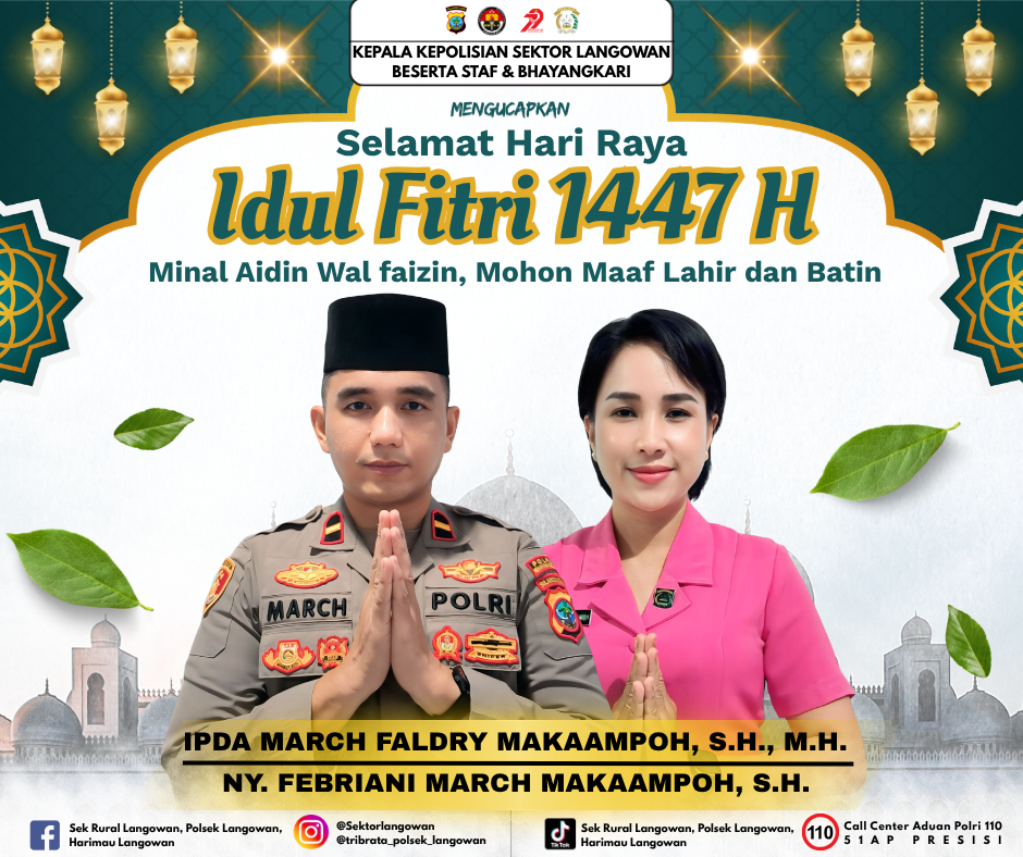 SELAMAT IDUL FITRI 1 SYAWAL 1447 H